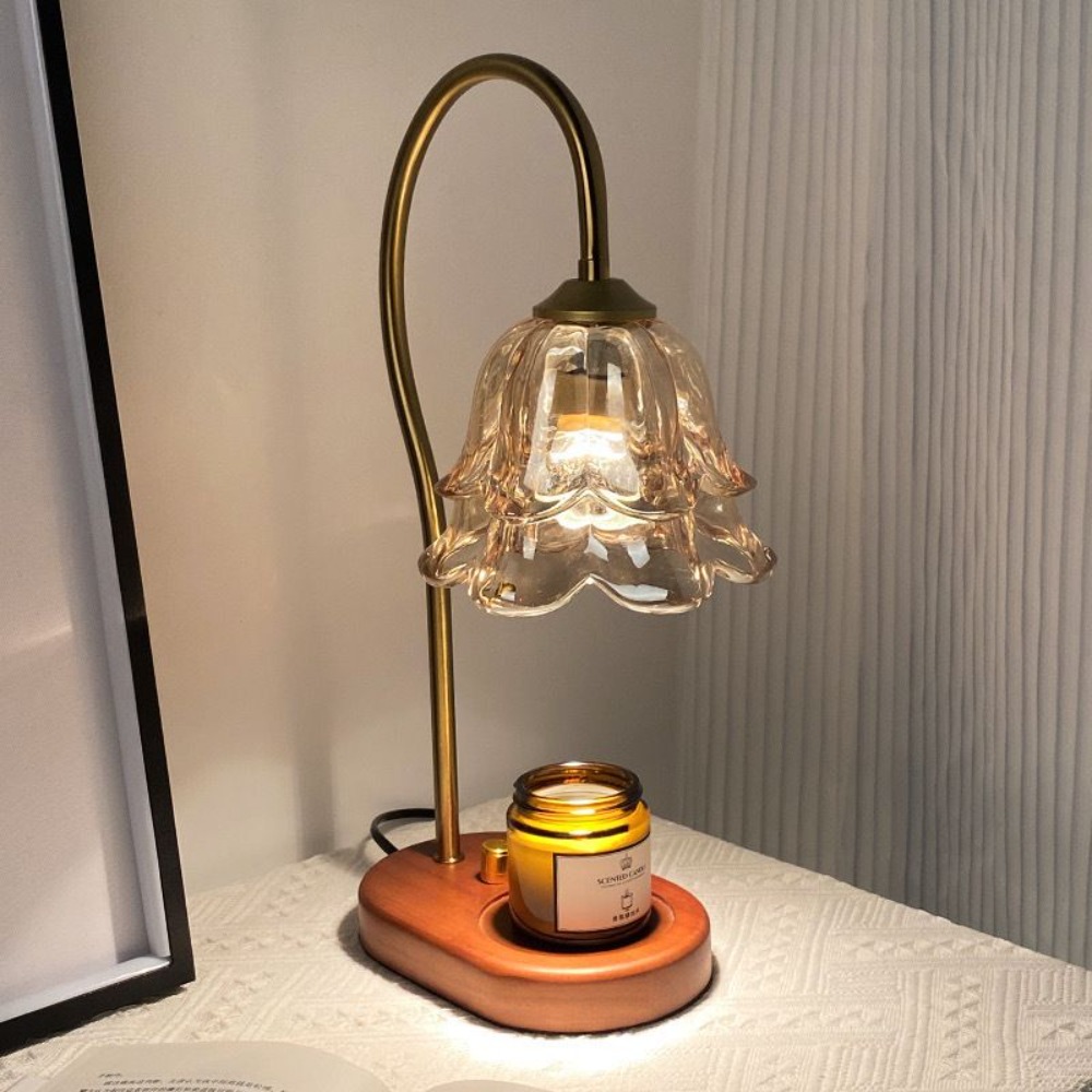 Home Fragrance In French - Fransız Retro İnci Çiçeği Mum Eritici