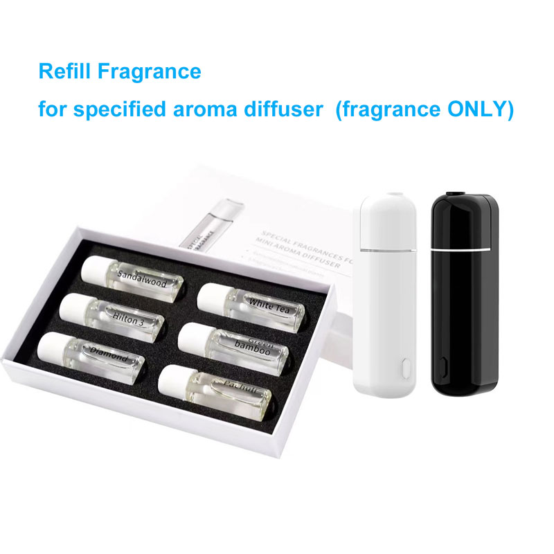 Fragrance Oil Set - 6 adet Yedek Koku Belirtilen Araba