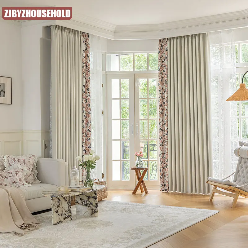 Home Fragrance In French - Fransız Çift Parçalı Karartma Kalınlaşmış Bitmiş