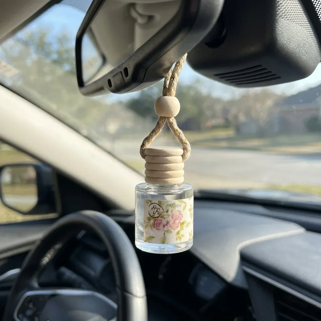 Home Fragrance Options - Mini Cam Şişe Asılı Araba Kokusu