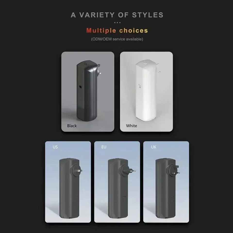 Home Fragrance Vaporizer - Duvara Monte Edilen Priz Tipi Esansiyel