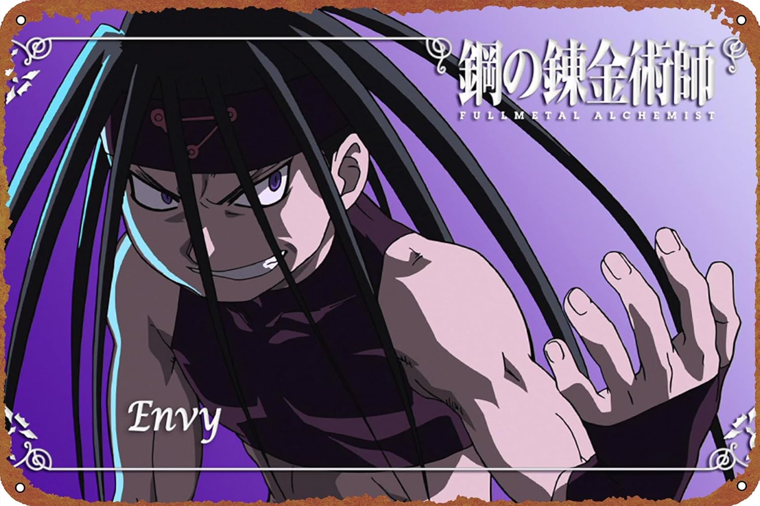 Home Garden Alchemist - 1p, Envy Fullmetal Alchemist Anime Posteri