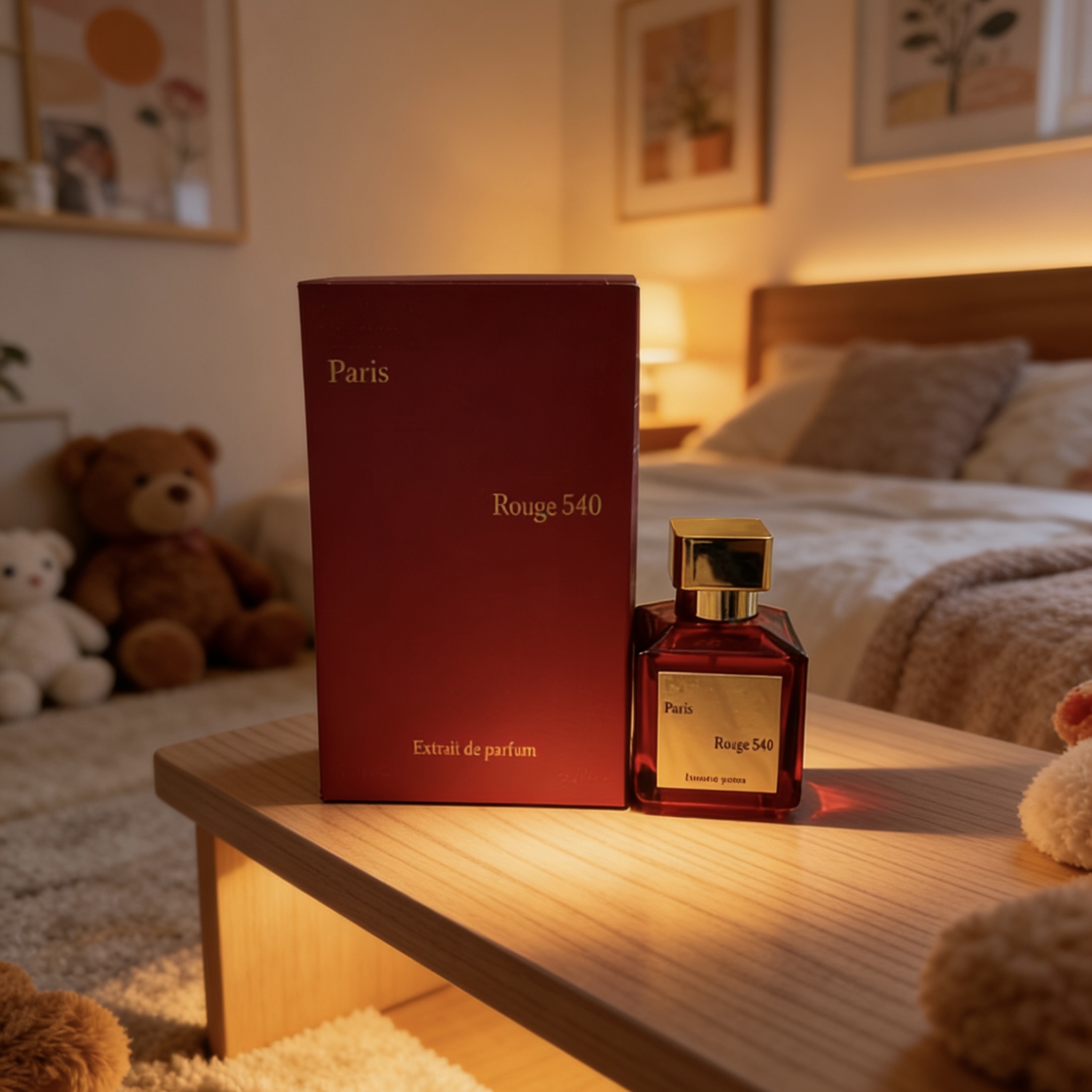 Home Fragrance Red Wine - Baccarat 540 esansiyel parfüm, zengin ve