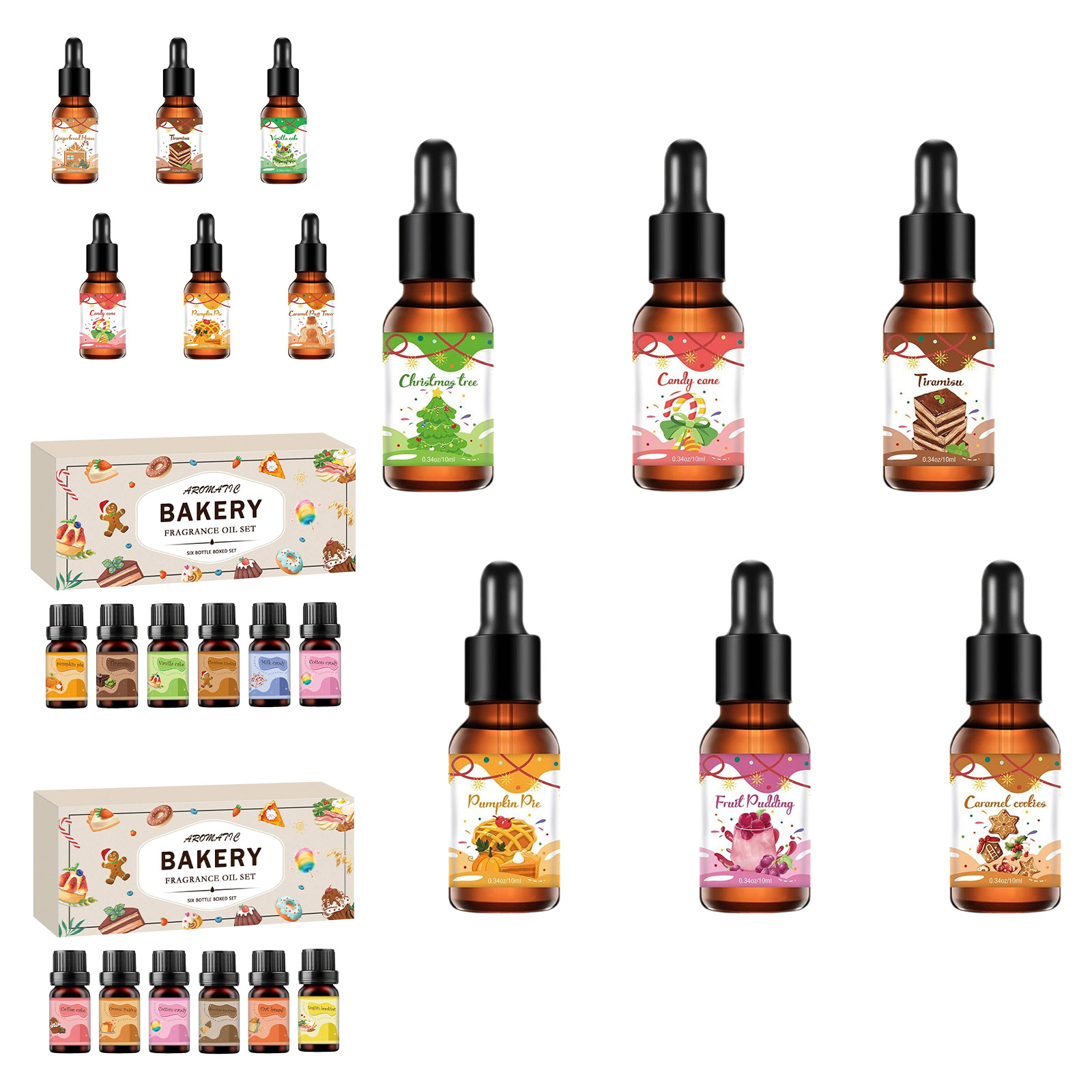 Noel Kokulu Yağ Seti, Unlu Mam - Fragrance Oil Set incelemesi ve fiyatı