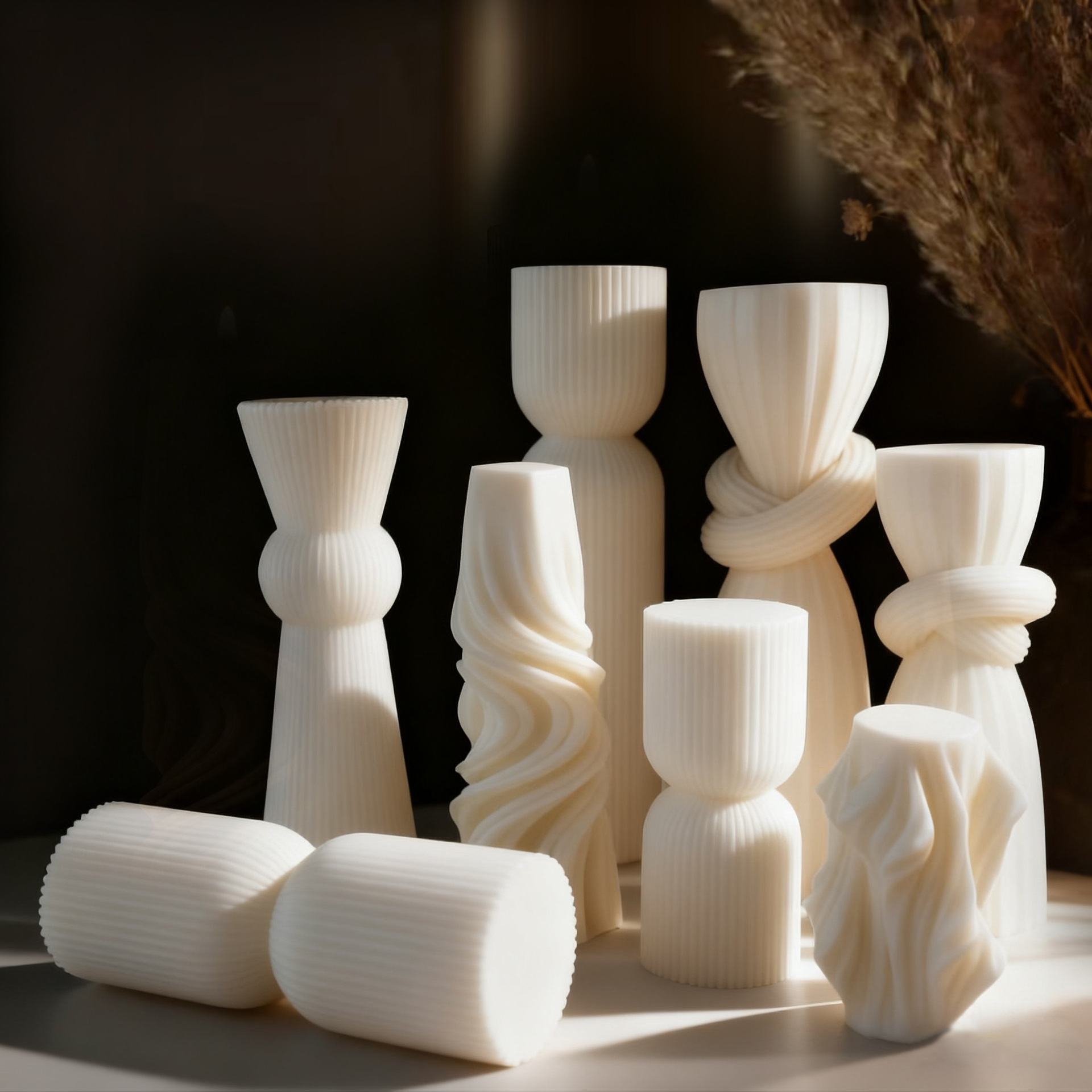 İskandinav Minimalist Beyaz Ko - Home Fragrance Candles incelemesi ve fiyatı